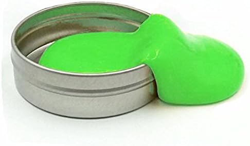 Glow In The Dark Super Stress Reliever Relaxing Fun Toy Putty Slime (Green)