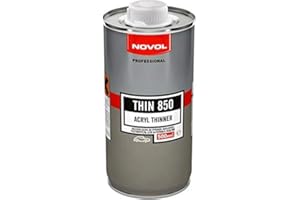 NOVOL ACRYLIC THINNER Lacquer Solvent Perfect Repair Paint STANDARD 500ml