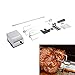 Produktbild JUN GUANG BBQ Rotisserie Kit, Gas Grill Kit, Automatische Drehgrill 12x12 mm Schwerlast-Hexagon Spit Rod, 114cm lang, Elektromotor für Großbritannien