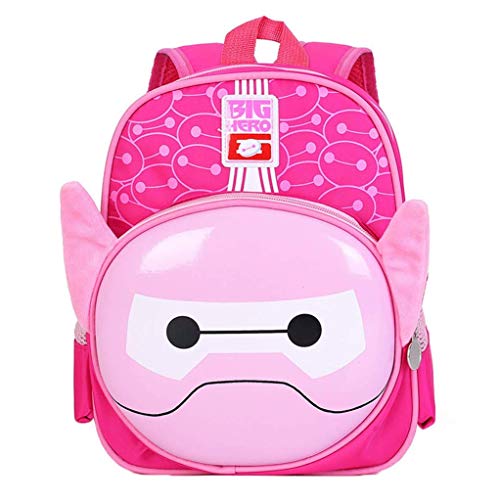 Preisvergleich Produktbild Mode 3D Kindergartentasche Cartoon Regenschutz Kinderrucksack Lässig Klein Kinder Rucksack TravelLite Niedlich Canvas Schulrucksack Für Mädchen und Jungen (PInk)