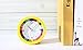 Produktbild Cunclock Mode, einfachen Stil kleine Wecker Clock Desktop Clock Colour Fashion kreative Möbel Gelb Fall