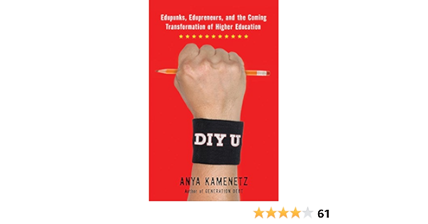 Diy U Edupunks Edupreneurs And The Coming Transformation Of Higher Education Kamenetz Anya Amazon Co Uk Books