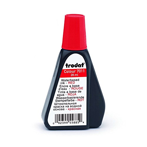 Preisvergleich Produktbild Trodat Stempel-Farbe 7011 (28 ml) Farbe Rot
