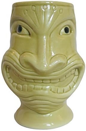 Ceramic Tiki Cocktail Mugs - 12oz / 340ml