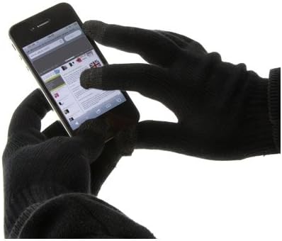 Diginova - Touch Gloves For iPhone 3G / 3GS / 4 / 4S / 5 - iPod Touch - iPad 1 / 2 / 3/ 4 / Mini - Galaxy S3 / S3 Mini / S2 - Nokia Lumia 920 / 820 - HTC One X / V / S - Nexus 4 - Windows 8x And All Smartphones / Tablets With Touchscreens - SMALL-MEDIUM