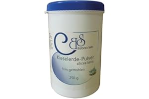 Kieselerde Pulver 250 g - Barbara Seitz - fein gemahlen, Silicium für Haut, Haare und feste Nägel