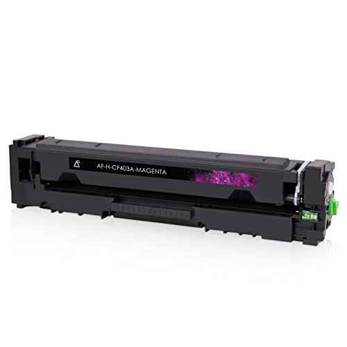 4 Alphafax Toner kompatibel zu HP CF400A CF401A CF402A CF403A 201A für LaserJet Pro MFP M277dw, LaserJet Pro MFP M277n, LaserJet Pro M252dw, LaserJet Pro M250 Series – 201A – Schwarz 1.500 Seiten, Color je 1.400 Seiten - 5
