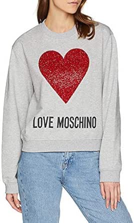 moschino heart jumper