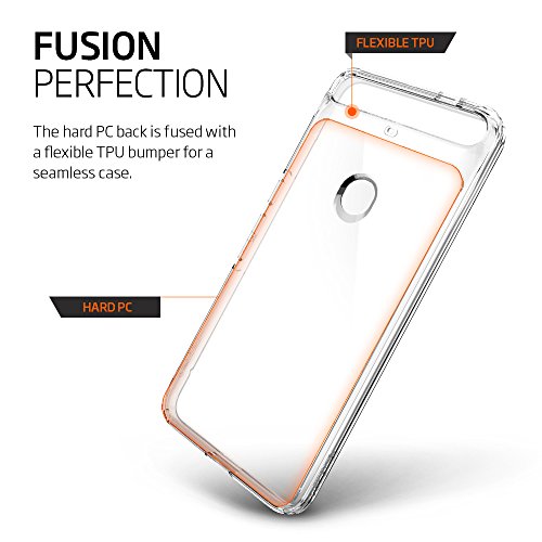Spigen Ultra H  brido SGP11796 - Funda para Nexus 6P  tecnologia de coj  n de aire   cristal claro