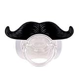 Cute Baby Funny Dummy Prank Pacifier Novelty Teeth Children Child Soother (Gentleman)