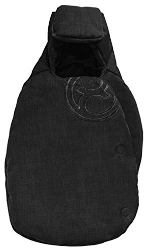 Cybex Aton Cloud Q & Q Footmuff. Black/Black