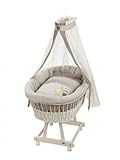Alvi Stubenwagen Birthe weiß Komplettangebot Birds 416-6