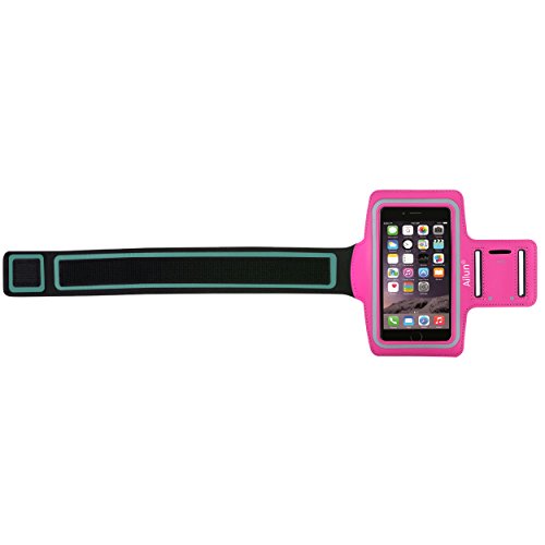 iPhone 6s Armband,iPhone 6 Armband,by Ailun,Feartured with Sport Scratch-Resistant Material,Slim Light Weight,Dual Arm-Size Slots,Sweat Resistant&Key Pocket,with Headphone Ports[Rose]
