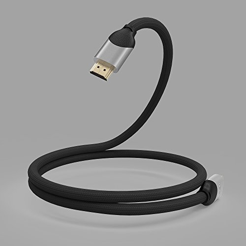 [Premium Zertifiziert] 4K HDMI Kabel 1.5 Meter / HDMI 2.0b, 21 Gbps, Ultra HD bei vollen 60Hz (keine Ruckler), HDR, 3D - 5