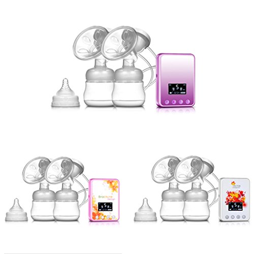 HD LCD Praktisch Elektrische Milchpumpe Brustpumpe Massage Stimulieren Laktation Saugen - 9