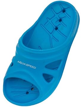 AQUA-SPEED - Badelatschen Für Erwachsene Und Kinder -Schwimmbadschuhe - Anti-Rutsch-Sohle - Sehr Leicht - #AS...