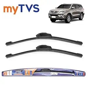 myTVS Frameless Wiper Blade for Toyota Fortuner Old (21 X 19)