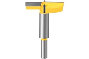 Meccion Wiertło z węglika spiekanego Forstner Frez do otworów do drewna, profesjonalny frez do otworów w drewnie (57 mm)