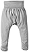 LANA natural wear Unisex Baby Hose Finn Plain Trousers, Grey (Graumelange 800), 6-9 Months (Manufacturer size: 74)