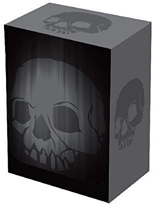 Legion SUPER Iconic SKULL Black DECK BOX (fits Magic / MTG, Pokemon Cards) by Legion
