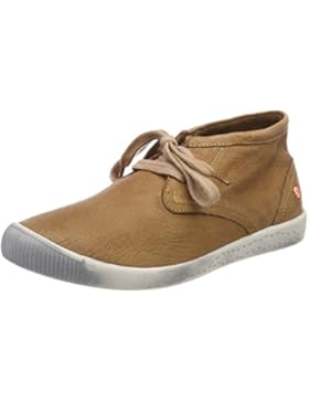 Softinos Damen Indira Washed Hohe Sneaker
