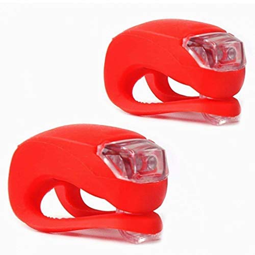 Preisvergleich Produktbild Romote Neue LED ClipOn Silikon-Band Fahrradbeleuchtung 3 blinkende Modi