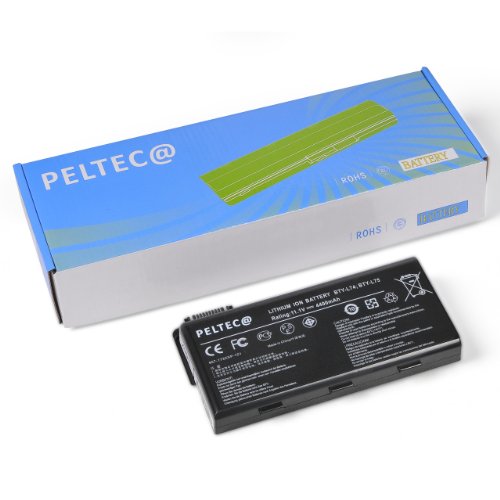 PELTEC@ Premium Notebook Laptop Akku 4400mAh für MSI A5000 A6000 A6005 A6200 A7200 CR500 CR600 CR610 CR620 CR700, CX600 CX605 CX610 CX620 CR630 CX700 CX500 BTY-L74, BTY-L75, BTY-L74, BTY-L75 4400mAh