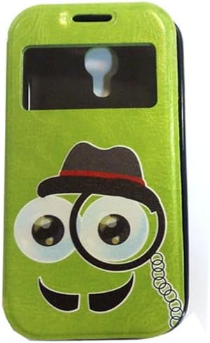 Booklet Cover Etui Ooh. Sherlock For Samsung Galaxy S4 Mini I9190/I9192/I9195 green