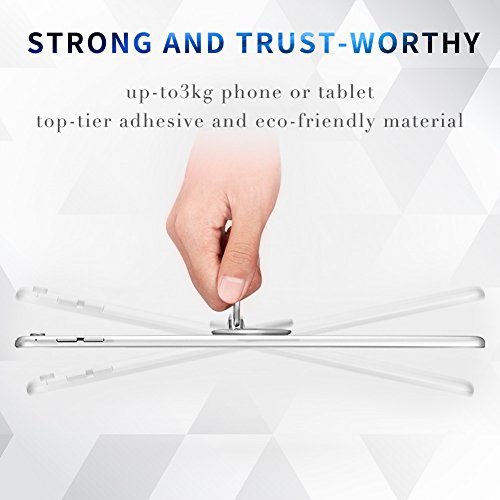 Meidom Smartphone Fingerhalterung 360Â° drehbarer Ringhalter Auto Finger-Halter Finger-Halterung Fitness Halterung Hand Handy Ring fÃ¼r Apple iPhone,Samsung,Huawei,Sony, iPad-Schwarz