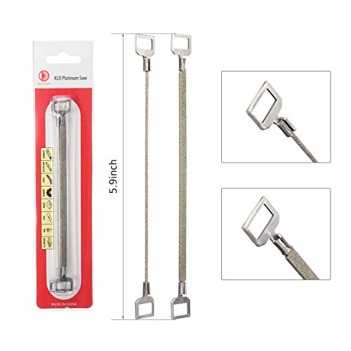 12 PCS Stichsägeblatt Magic Saw Blades Kit, Pathonor von 10 Magic Saw Klinge und 2 Fliesenbohrer Sharp Light Weight Saw Blades für Küche, Glas, Fliesen, Holz, Metall, Kunststoff - 3