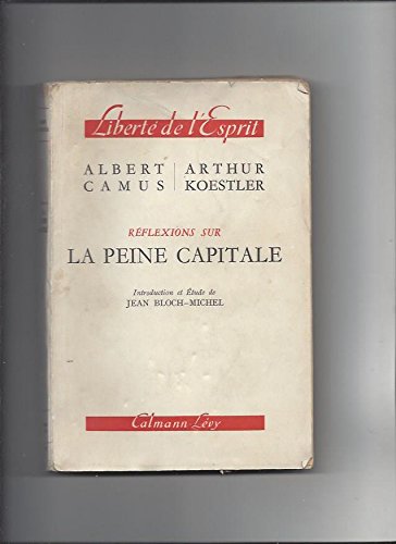 Download Réflexions sur la peine capitale ( Calmann Lévy 1957) Download Réflexions sur la peine capitale ( Calmann Lévy 1957)