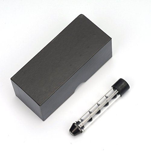 VOSO Schwarz Twisty Glass Tube Blunt Vaporizer Pen Kit for Dry Herb with Box - 4