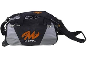 MOTIV Unisex-Erwachsene Ballistix Tragetasche mit 2 Bällen Bowling-Taschen