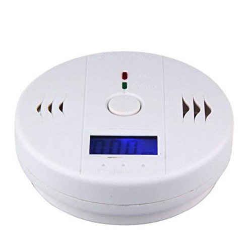 LCD Kohlenmonoxid CO Gasmelder Alarm Melder Detektor Sensor Rauchmelder Carbon Monoxide Gasmelder