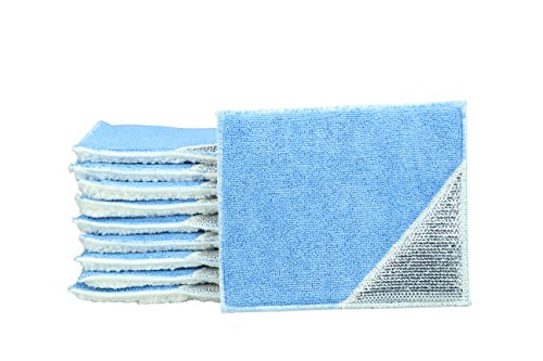 Preisvergleich Produktbild RESPEKT Wunderschwamm Küchentücher - 10tlg Set, blau