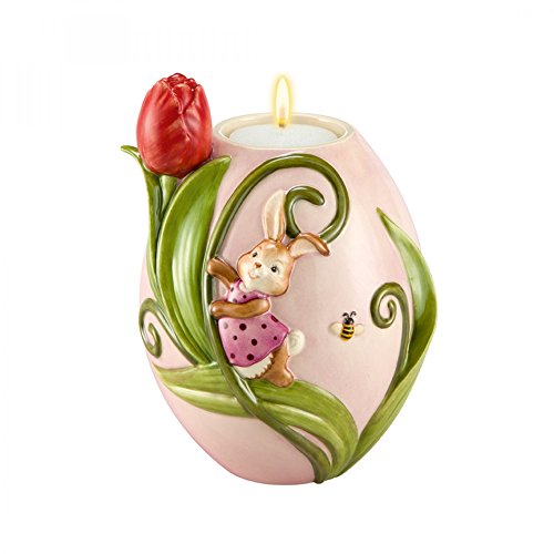 Preisvergleich Produktbild Goebel Ostern Teelichthalter Tulpe Frühlingserwachen