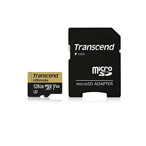 Transcend Ultimate microSDHC UHS-I U3 128GB Speicherkarte MLC mit SD-Adapter (95Mbps Lesen, 60Mbp Schreiben) - 2