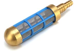 Powerful Tools 3/4 Inch 1/2 Inch Brass Water Filter Suction Filter Hose Pressure Washer Water Pump Sieve Pickup Filter Cleaning for Washing Machine