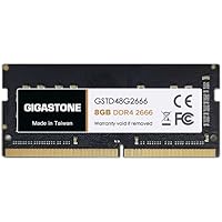 [RAM DDR4] Gigastone Computer Portatile RAM 8GB DDR4 8GB DDR4-2666MHz PC4-21300 Unbuffered Non-ECC 1.2V CL19 SODIMM RAM di Me