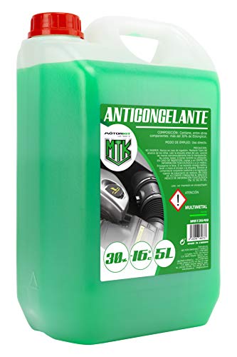 Motorkit MOT3540 Anticongelante, 5L, 30 %, Verde