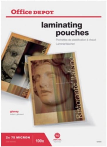 NicedayPack of 100 Office Depot Lamination Cases