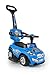 Milly Mally  3-in-1 Happy Ride On Car (Blue)
