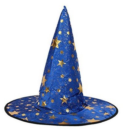 Josep. H Five-pointed Star Halloween sombrero de bruja mago sombrero rendimiento Cap