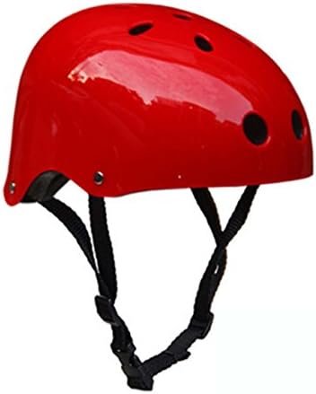 Fashion New Critical Cycles Classic Commuter Feral Bullet Protection Deluxe Bike / Scooter / Skate / Hiking / Drift Helmet, Skateboarding, Outdoors Sports, For Head (Light White,Red) ( Color : Red , Size : S )