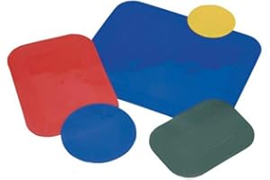 Dycem - Base antideslizante (rectangular, 35 x 25 cm), color rojo