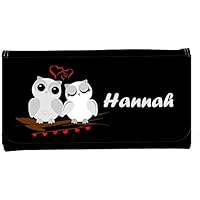 Geldbörse Maxi Kunstleder in Schwarz - Motiv 