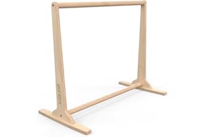 GORILANT Gorletic Barra Paralela Front Lever - Estabilidad Superior Para Calistenia, Barra de Gimnasia, Base Ancha, Largo 105cm, Ideal Para Entrenamiento En Casa Y Gimnasio