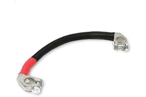 ‎LOADCHAMP INTELLIGENT CHARGING GERMANY LOADCHAMP Batteriekabel 50mm2 Schwarz 25 cm lang 100% Kupfer Kabel 2 x Polklemmen Verbindungskabel für mehrere Batterien