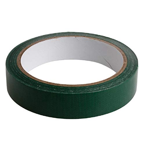 SMALLJUN Nastro Biadesivo Base in Tessuto Robusto Tessuto a Maglia Traslucido Fisso Nastro Biadesivo Nastro Impermeabile Resistente all'Usura Nastro Adesivo 2cmx10m Verde