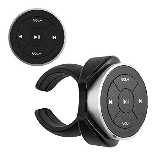 kwmobile Bluetooth Media Button für Smartphone und Tablet – KFZ Auto Audio Bedienung für iPhone, Samsung, Huawei iPad uvm - 5